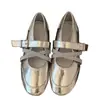 Bailarina de primavera y otoño, zapatos pequeños de cuero, zapatos de suela fina de cuero suave para mujer, estilo ultrasuave, modernos zapatos Mary Jane franceses