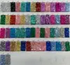 Venta al por mayor de Malla de Color Crackle, Sellada en los Bordes, con Brillo, Cortada a Medida para Disfraces de Fiesta y Empaquetado de Flores
