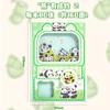 Novo Kappi Bala Gashapon Organ para Alunos do Ensino Fundamental Divertido Caderno de Mão Decompressão Agitar Caderno de Bolso A7