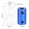 Acessórios para Impressora 3D Acoplamento Rígido Liga de Alumínio Motor Modelo de Navio Modelo de Carro Modelo de Aeronave Acoplamento Pequeno 5X8mm
