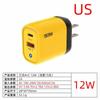 Cargador transfronterizo 5V2A PPS carga súper rápida cabezal de carga multiportátil Europa y Estados Unidos regulaciones británicas cargador totalmente compatible