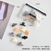 Caja de Set de 10 Piezas Pinzas para el Cabello Infantiles Estilo Coreano Versátil Nuevo Accesorios para el Cabello Pinza para el Cabello Pequeña Versátil Color Caramelo para Mujer