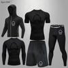 Roupa Esportiva Transfronteiriça Roupa de Treino Roupa de Secagem Rápida Outono e Inverno Ao Ar Livre Corrida Matinal Atletismo Ciclismo Corrida Roupa de Fitness