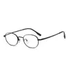 Gafas Miu Ultraligeras Titanio Puro 98223 Montura Ovalada Pequeña 47 Mujer Joven Redonda Pura Fresca Alto Ajuste Número de Altura