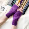 Gorro de Punto Transfronterizo de Invierno para Personas de Mediana Edad y Mayores, Forrado de Felpa, Engrosado, Cálido, Gorro Protector de Orejas y Guantes, Boina de Lana a la Moda para Mujeres