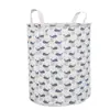 Cesto de armazenamento de roupas sujas rural cesto de roupas sujas bolsa de armazenamento cesto grande de roupas sujas balde de armazenamento caixa de armazenamento de brinquedos para guarda-roupa