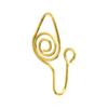 Clip de Papel Creativo en Forma de Cuerpo Piercing Joyería Oro Rosa Metálico Accesorios de Venta Directa del Fabricante Exclusivo Transfronterizo