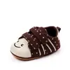 Zapatos Nuevos para Niños Pequeños Lindos con Puntos y Cara Sonriente Zapatos de Bebé Zapatos para Bebés de 0 a 1 Año Suela de Goma Antideslizante Cómodos