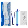 Purificador de Agua Portátil para Exteriores Emergencia en la Naturaleza Supervivencia de Soldado Único Paja de Supervivencia Camping al Aire Libre Filtración Filtro de Agua Potable Directa