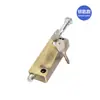 Cerradura de mortaja en el suelo para puerta giratoria cerradura para puerta de cristal enmarcada cerradura montada en el exterior para puerta de madera puerta de aleación de aluminio resorte de puerta cerradura de mortaja en el suelo perno de suelo