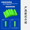Tubos de expansão de plástico verde 6mm 8mm parafusos de expansão buchas de parede buchas de borracha parafusos autoatarraxantes de aço inoxidável M6 M8