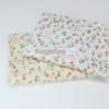 Gaze de algodão de dupla camada com estampa de desenho animado para roupas de bebê, cobertor, babador, tecido para homewear