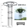 Suporte de Flores em Forma de Guarda-Chuva para Jardinagem Transfronteiriça para Rosas Trepadeiras, Treliça para Rosas e Clematis, Estrutura de Suporte para Plantas
