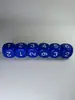 1-6 Cor Sólida Arredondada 16mm Colorido Multicor Jogo de Tabuleiro Tabuleiro Combinando Materiais Didáticos Dados Digitais Acrílicos