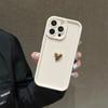Funda para teléfono móvil Apple 13Promax aplicable transfronteriza 16E/15/17 Estéreo Corazón Dorado Iphone14 Exportación