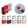 Adaptador para Teléfono Móvil OTG Adaptador USB Convertidor para Portátil Adaptador USB Macho a Tipo-C Hembra
