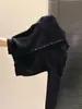 Suéter Básico Gola Alta Meia Manga Clareador Dopamina Macio e Sedoso Soltinho com Efeito Emagrecedor Cardigan Feminino Outono e Inverno Manga Longa Tricô