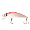 Cebo artificial t-tailed señuelo blando agua dulce pesca invertida pez t-tailed Luya gusano blando anzuelo plomado Micro señuelo blando lanzamiento lejano perca cebo artificial
