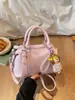 Bolsa Boston de Design de Nicho Feminina 2026 Nova Bolsa de Mão de Alto Padrão para o Trabalho Bolsa de Ombro Único Transversal Bolsa Almofada