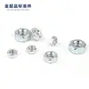 Tuerca Hexagonal Galvanizada en Zinc Blanco Tuerca Hexagonal de Acero al Carbono m3m4m5m6m8m10m12m16