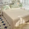 Sábana de cama auténtica 13376 de algodón puro, sábana de cama de ancho amplio 100% algodón, sábana de cama estampada de color liso, sábana de cama de algodón puro de alta calidad hecha a medida