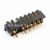 Conector de cuaderno anti-opaco espaciado 2.5 bote de basura inteligente Portapilas macho y hembra B02MF-A-6P-R1-S2