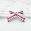 Botões de Metal Coloridos com Bolinhas e Laço de Óleo para Vestido, Suéter, Cardigã Feminino, Roupas Infantis, Botões Decorativos DIY