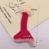 Nuevo Lindo Sombrero de Lana Tejida con Orejas Caídas Estilo Perezoso Ropa para Muñecas Hecha a Mano DIY Accesorios para Muñecas