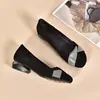 2026 Nuevos Zapatos Planos de Otoño para Mujer, Zapatos de Mujer de Cuero Suave y Suela Suave, Mocasines Cómodos para Madres, Mocasines de Boca Baja