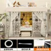 Cortina de Cama con Riel Deslizante Personalizada para Litera Inferior, Cortina Fuerte Bloqueadora de Luz para Dormitorio, Cortina de Cama Engrosada con Riel para Dormitorios Estudiantiles