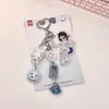 Estilo Millennial Colgante Acrílico Bolso Llavero para Teléfono Móvil Cadena Colgante Accesorios Libreta DIY Personaje Original Bolsa de Dolor