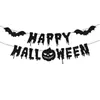 Feliz Halloween Nova Festa Temática de Fantasma Branco de Halloween Decoração Abóbora Adereço Banner de Papel
