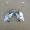 Semeador de Trigo e Milho Abridor de Disco Nonghaha Estilo Antigo Raspadores de Solo Internos e Externos Raspador de Solo Espessado Pá de Solo