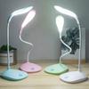 Lámpara de mesa para lectura y aprendizaje de dormitorio transfronterizo con protección ocular, luz nocturna USB, carga USB LED, atenuación táctil de tres velocidades