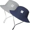 Sombrero de Sol para Bebé Cara Sonriente Sombrero de Pescador para Niños Pequeños 0-7 Años Sombrero de Sol para Hombres y Mujeres Sombrero de Sol para Niños Sombrero de Playa de Verano Ala Ancha
