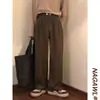 Verano Nuevo Vintage Tendencia Marca Rectos Sueltos Caída Pantalones Vestido Pantalones Casuales Hombres Estilo Lujo Ligero Versátiles Pantalones
