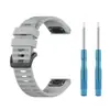 Correa AplicABLE de Fábrica para Garmin Fenix6 6X Pro/5S Correa de Silicona 22/24/26mm