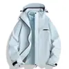 Modelo Novo Primavera e Outono Estilo Lt Três em Um Peça Dupla Destacável Outdoor Roupa de Trabalho Jaqueta Casual com Impressão Personalizada