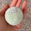 Bola de Lana de Cachemira Redonda de 5 cm con Gancho, Bola Decorativa de Felpa de Lana Fina, Bola de Lana, Colgante para Zapato, Calcetín, Bolsa