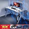 Mesa de Computador Mesa de Desktop Casa Textura de Fibra de Carbono Mesa de Jogo E-Sports Simples Mesa de Trabalho Estudo