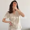 Cardigã de Tricô Vazado Design Estilo Francês para Mulheres, Verão Algodão Puro Manga Curta Gola V, Top Versátil Elegante Nicho de Férias 082