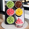 Ímã de Geladeira Tocha Sorvete de Creme Sorvete DIY Ímã de Geladeira Magnético Decoração Criativa para Casa Decoração de Adereços de Cinema e Televisão