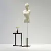 Mannequins de Vitrine para Loja de Roupas, Meio Corpo Feminino para Vestido de Noiva, Suporte de Exibição, Mannequim Feminino de Corpo Inteiro, Prateleira