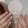 2023 Velada de Ortografía Caliente Pegatinas para Manicura Estilo Puro Deseo Niña Simple Estrellas y Estrellas de Cinco Puntas Pegatinas Adhesivas 3D para Manicura uña