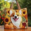 2026 Nueva Serie Transfronteriza de Cachorros Estampado Digital Bolso de Hombro Acolchado de Moda
