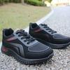 Zapatos Casuales de Piel Suave para Hombre Otoño e Invierno 2025 Negros Trabajo Resistentes a la Suciedad Zapatos para Viajar
