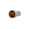 Luz Indicadora Redonda Atacado Voltimetro Digital Luz de Sinalização 22mm Mini Medidor de Display de Tensão LED