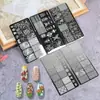 Suministro Transfronterizo de Juegos de Placas de Estampado para Uñas, Plantillas DIY de Transferencia para Uñas, Venta al por Mayor de Fabricantes