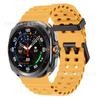 Adecuado para Samsung Watch7 Ultra Correa de Silicona Galaxy Ultra Oficial Misma Correa de Deportes Marinos