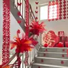 Decoração de Quarto de Casamento, Decoração de Corrimão de Escada, Faixas de Cerimônia de Casamento para os Noivos, Grande Letreiro de Casamento Feliz, Tecido Pendurado, Conjunto Completo para Parede de Fundo